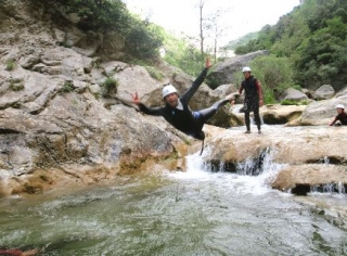  Canyoning near Perpignan 